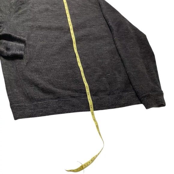 Tommy Bahama 1/4 Zip Gray Pullover Sweater Adult Size Large Crew-Neck - Picture 4 of 10